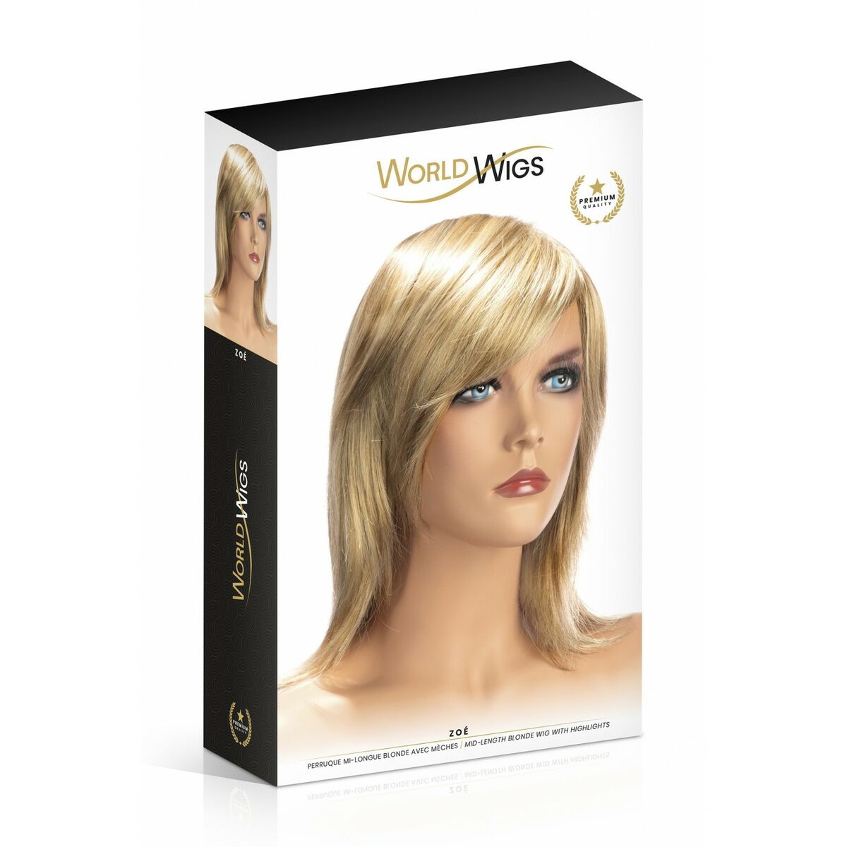 Erotisk Accessoar World Wigs Zoe Blont Peruk