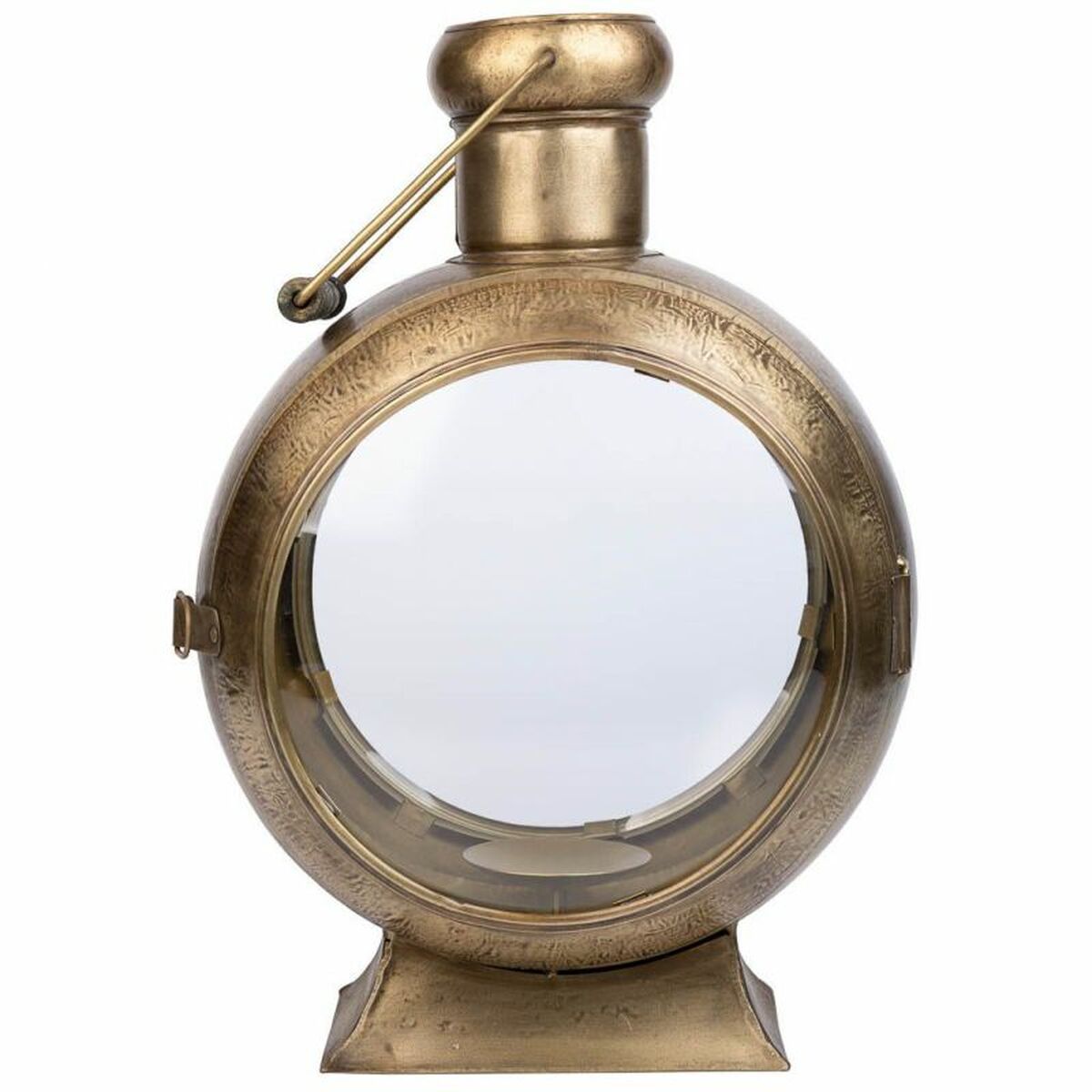 Ljusstake Alexandra House Living Gyllene Metall Glas Järn 21 x 47 x 33 cm - 5