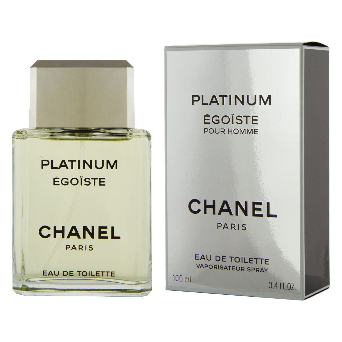 Parfym Herrar Chanel Egoiste Platinum Pour Homme EDT 100 ml - 3