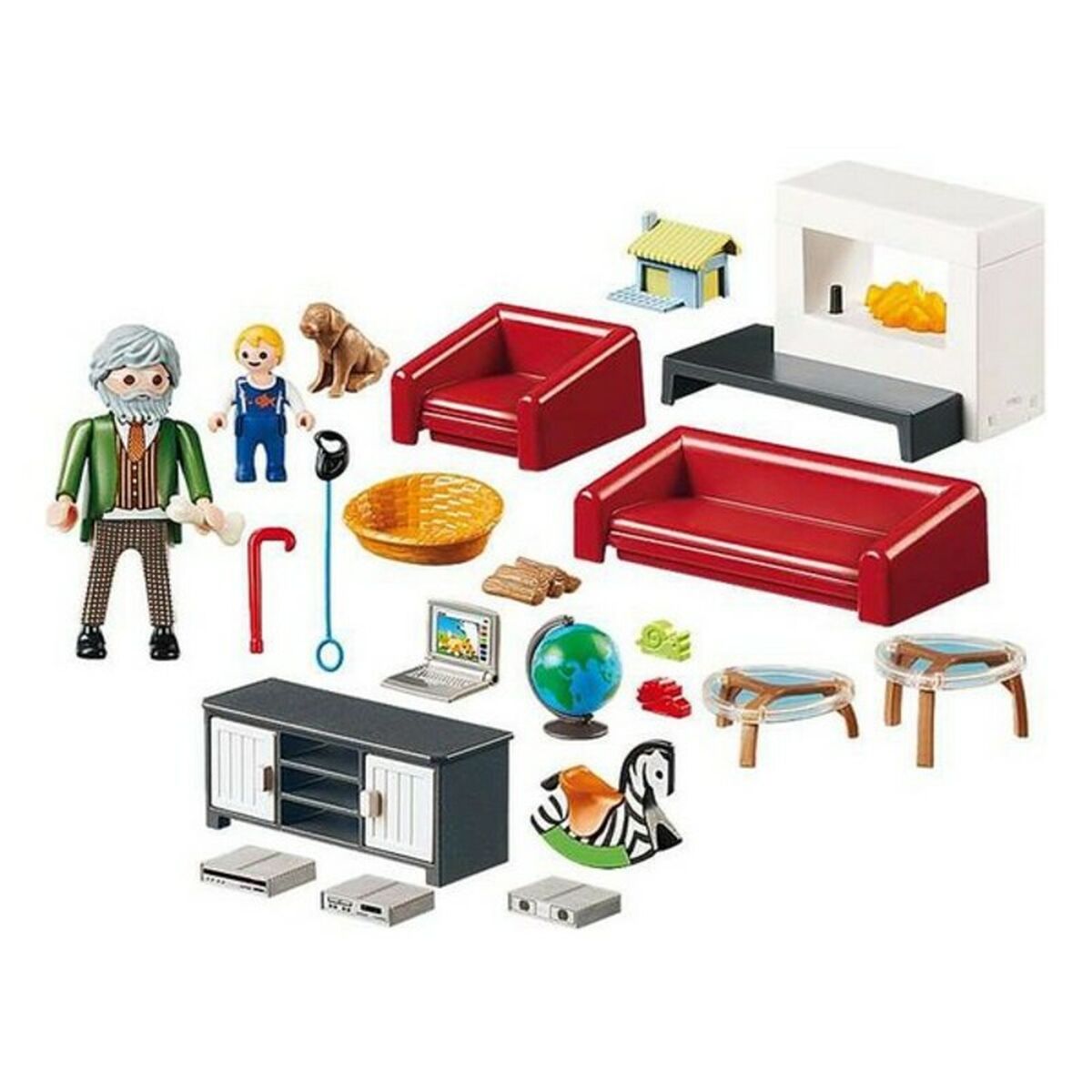 Playset Dollhouse Living Room Playmobil 70207 Middagsset (34 pcs) - 2