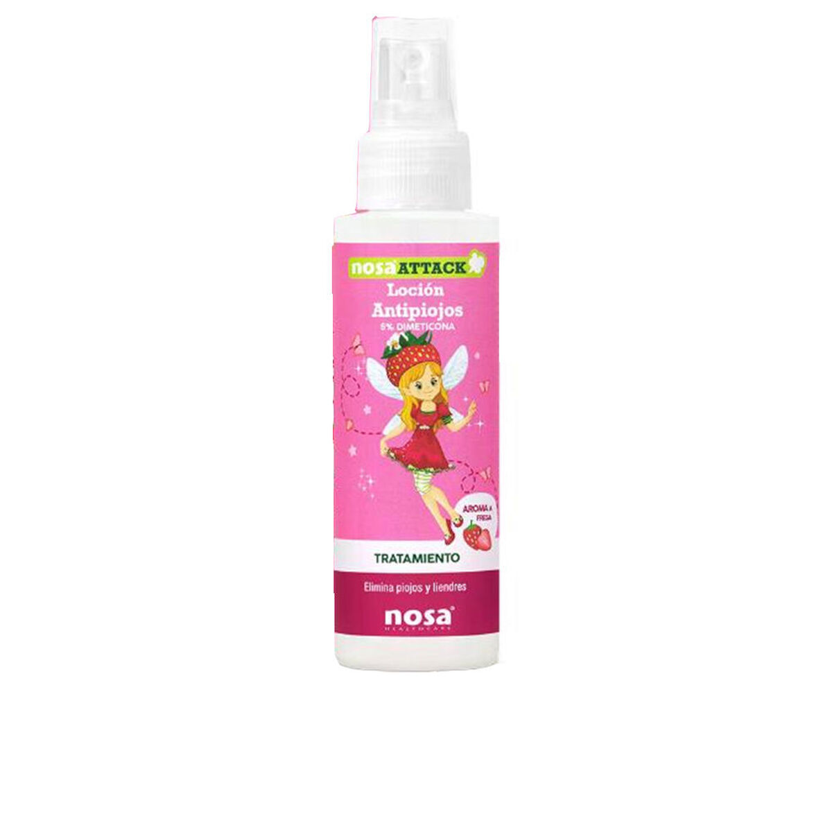 Anti lice lotion Nosa Healthcare ATTACK 100 ml Jordgubbe
