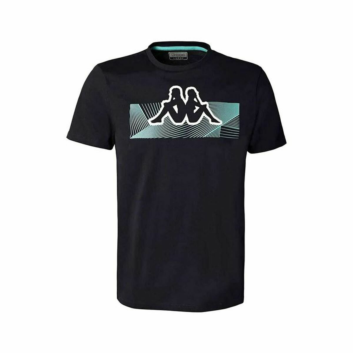 T-shirt med kortärm Herr Kappa Eryx Graphik Mörkblå - 3