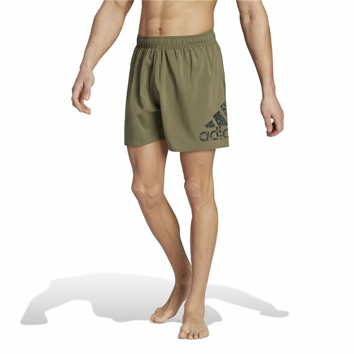 Baddräkt Herr Adidas Clx Sh Sl Grön Persimon - 2