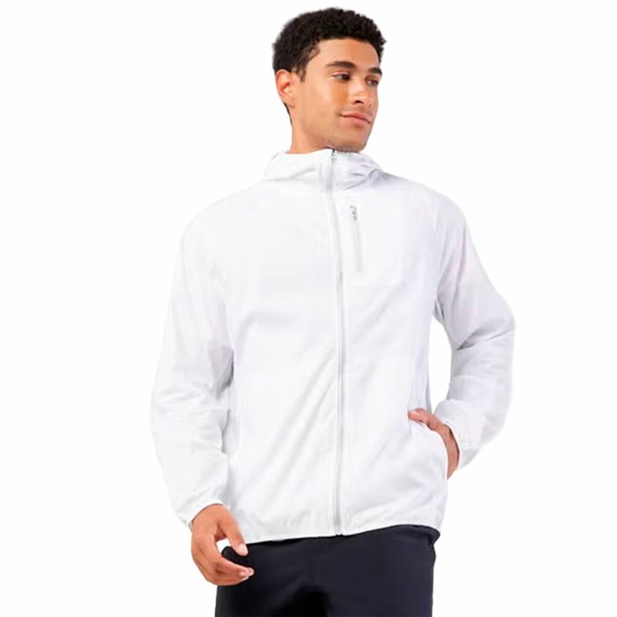 Träningsjacka Herr Under Armour LAUNCH Vit - 3