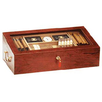 Humidor 600200 Glaslock Brun