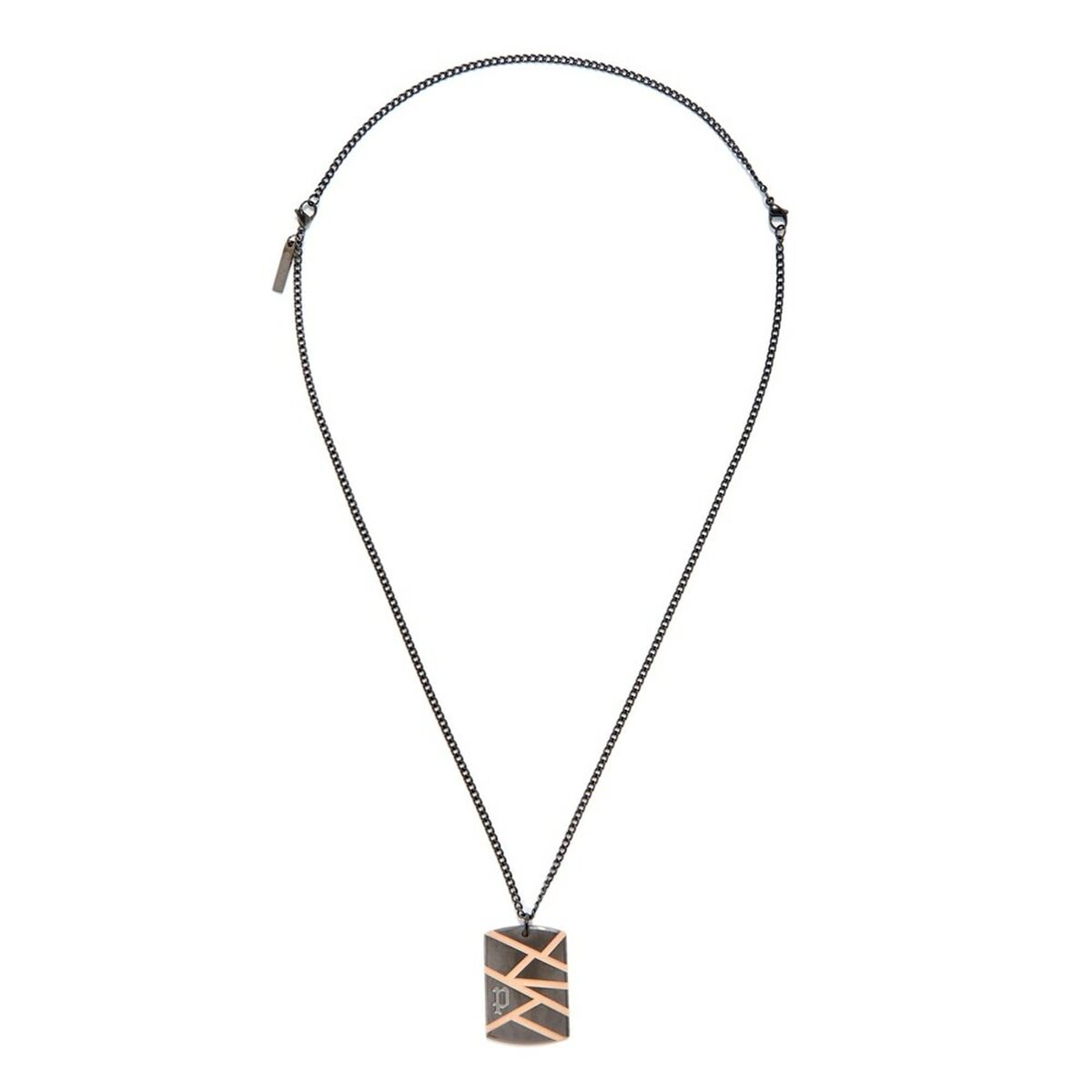 Herrhalsband Police PJ26485PSBR01 50 + 20 cm - 2