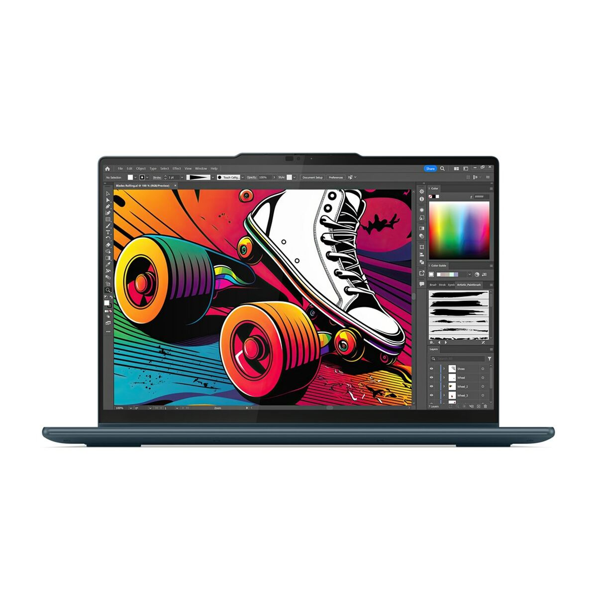 Bärbar dator Lenovo 83DJ006WPB 14" Intel Evo Core Ultra 5 125H 16 GB RAM 512 GB SSD - 2