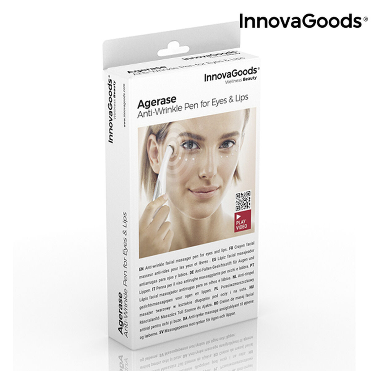 Anti-rynk massagepenna för ögon och läppar Agerase InnovaGoods - 8