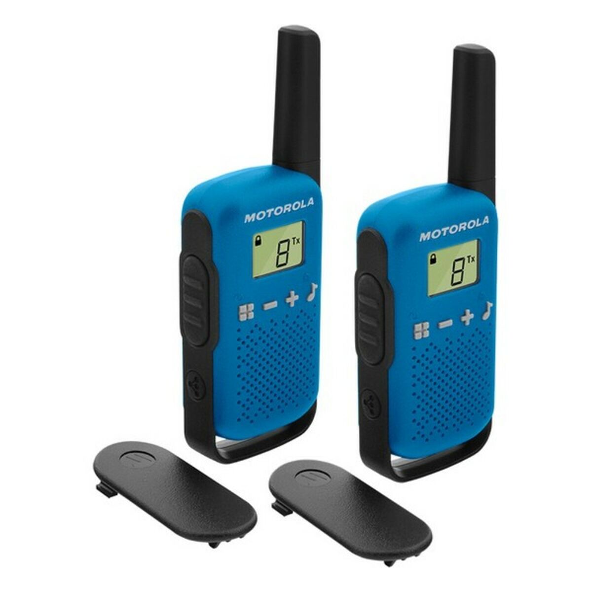 Walkie-Talkie Motorola T42 Dual 1,3" LCD 4 km (2 pcs) - 2