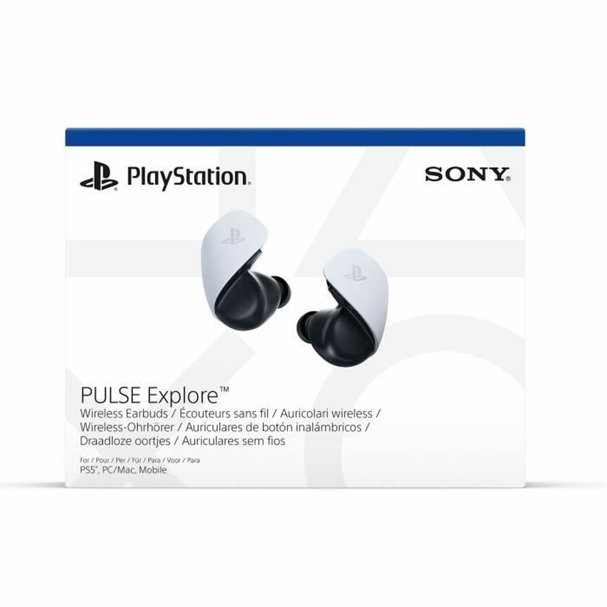 Bluetooth Hörlurar Sony Svart/Vit - 2