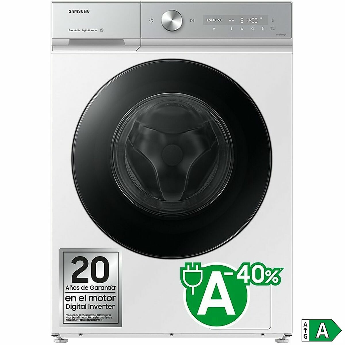 Tvättmaskin Samsung WW11DB8B95GHU3 60 cm 1400 rpm 11 Kg - 3