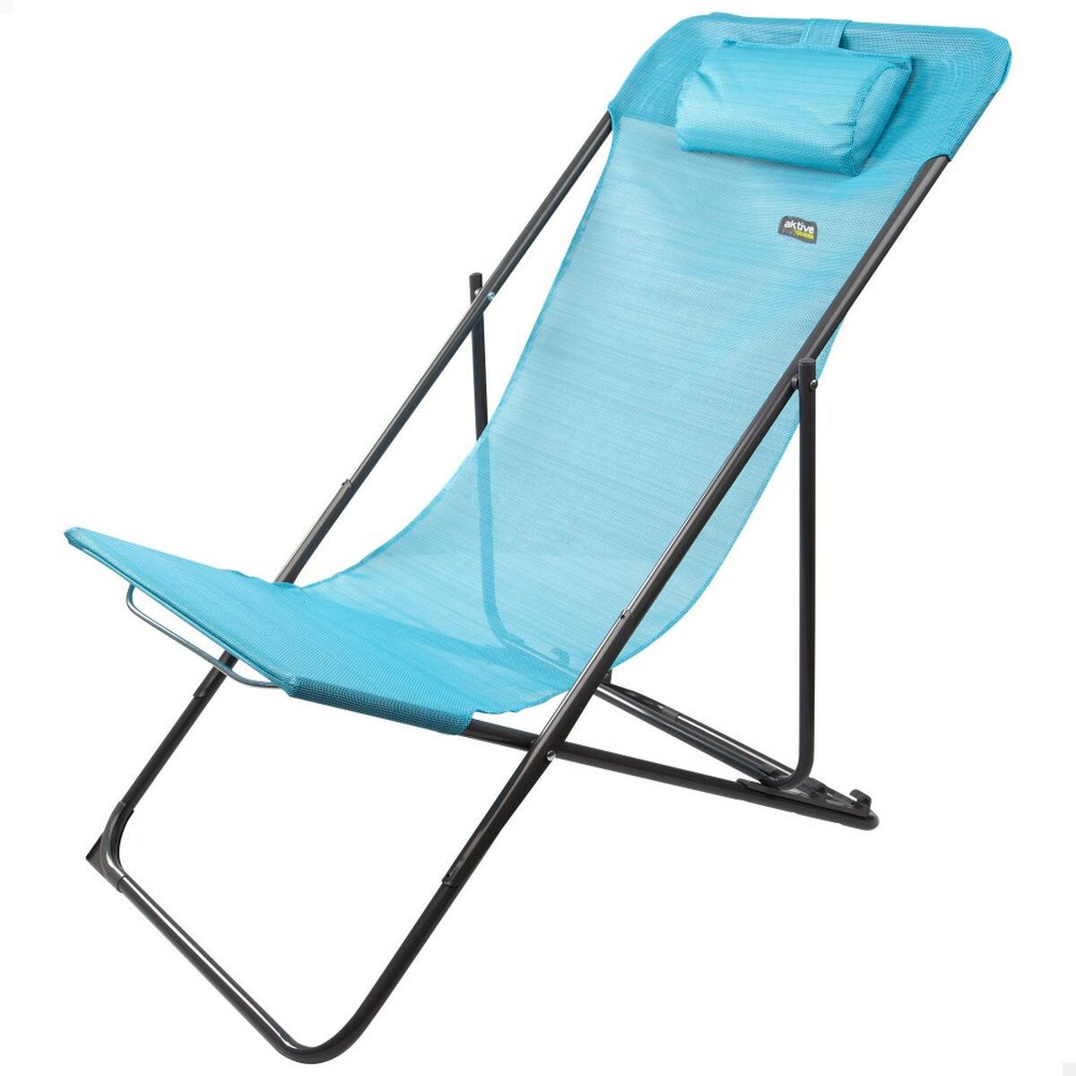 Lutbar vilstol Aktive Blå 53 x 87 x 78 cm (4 antal) - 9