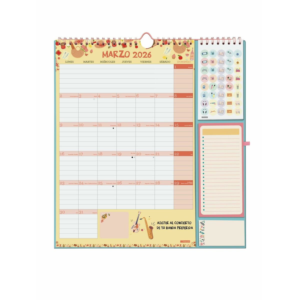 Väggkalender Finocam - 3