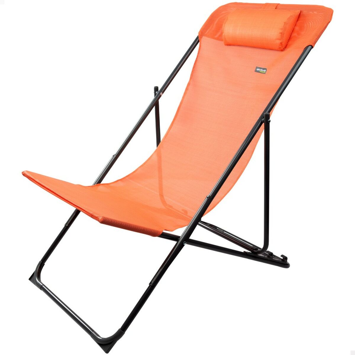 Lutbar vilstol Aktive Orange 53 x 87 x 78 cm (4 antal) - 9