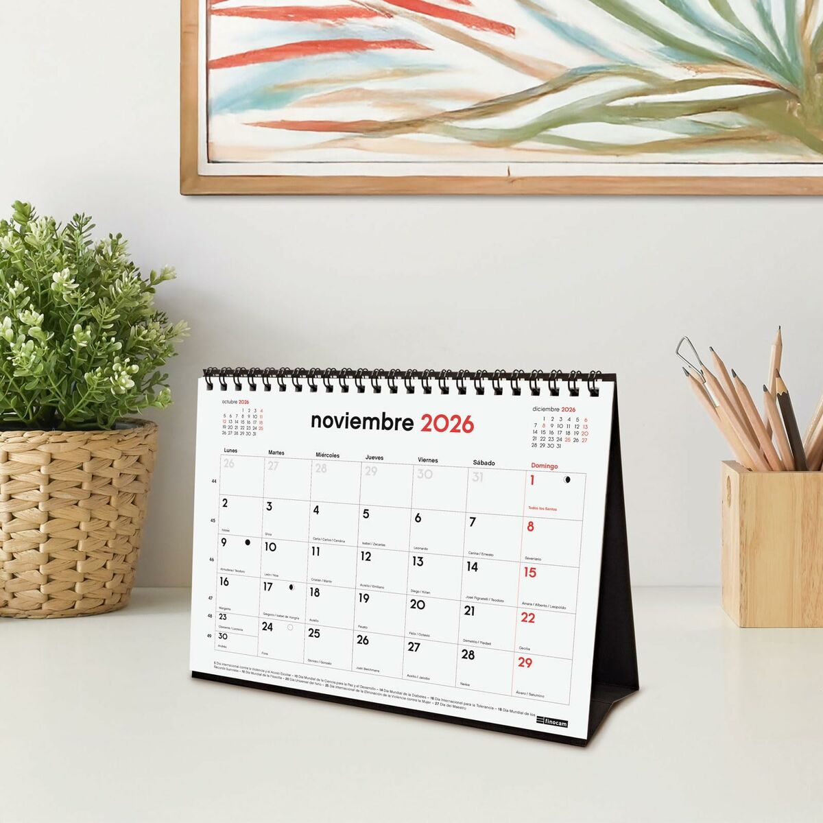 Skrivbordskalender Finocam - 3