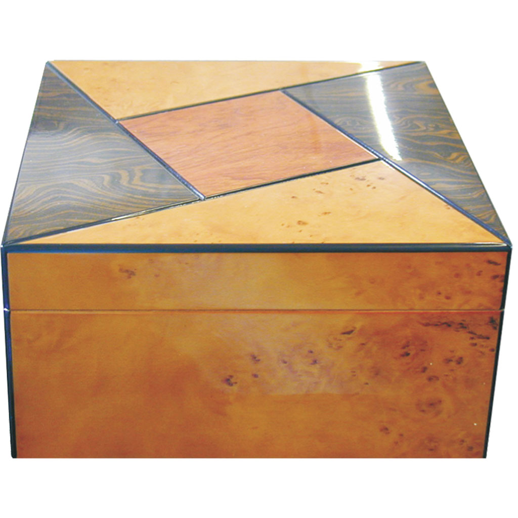 Humidor Mahogny intartia