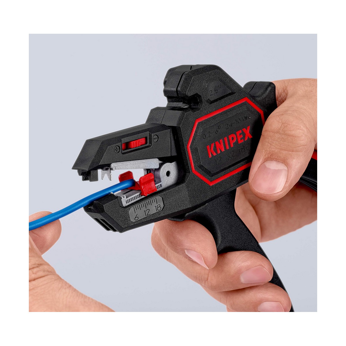 Kabelavlastningstång Knipex 12 62 180 SB Kabelskalare - 9
