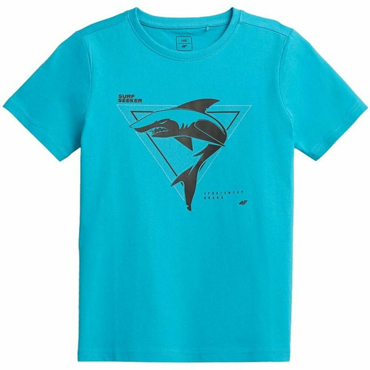 Barn T-shirt med kortärm 4F Print - 3