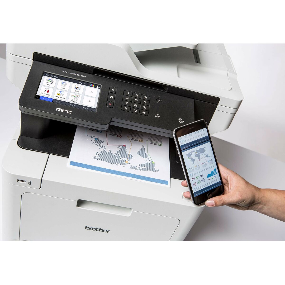 Laserskrivare   Brother MFC-L8900CDW - 5
