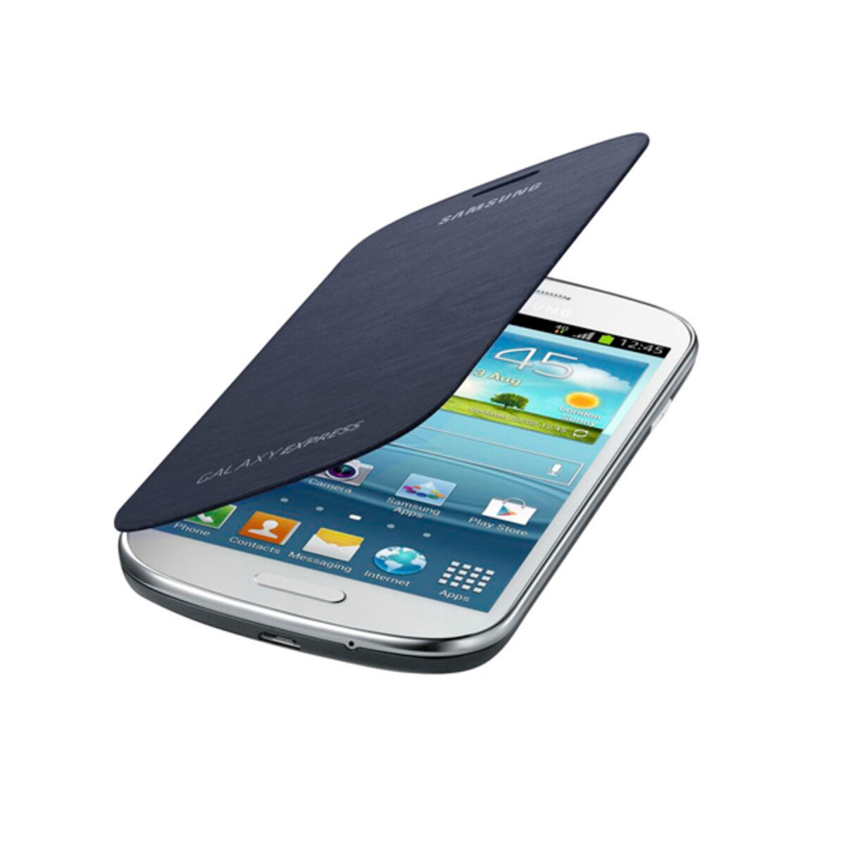 Folio-fodral för mobil Samsung Galaxy Express I8730 Blå - 2