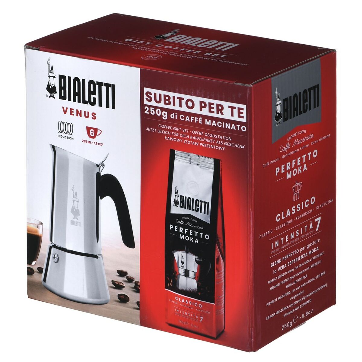 Italiensk Kaffepanna Bialetti Svart - 7