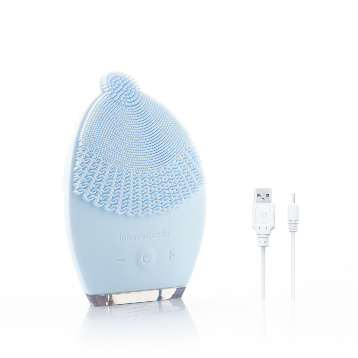 Apparat för ansiktsrengöring med massageeffekt Vipur InnovaGoods - 12