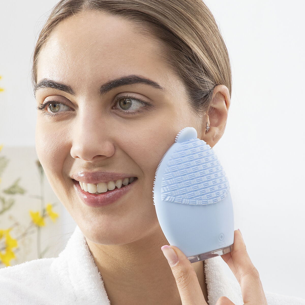 Apparat för ansiktsrengöring med massageeffekt Vipur InnovaGoods - 24