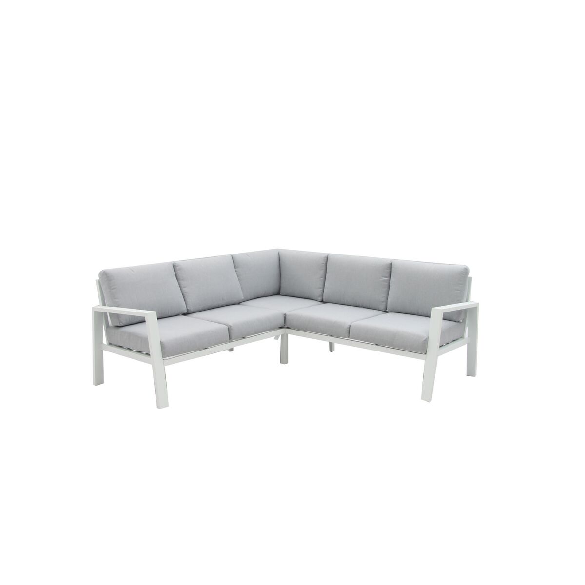 Trädgårdssoffa Thais Vit 195 x 195 x 73,6 cm