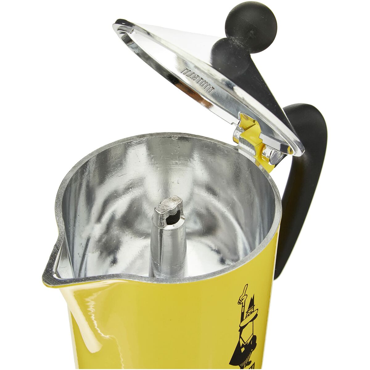 Italiensk Kaffepanna Bialetti Rainbow Gul Jaune Metall 6 Koppar - 4