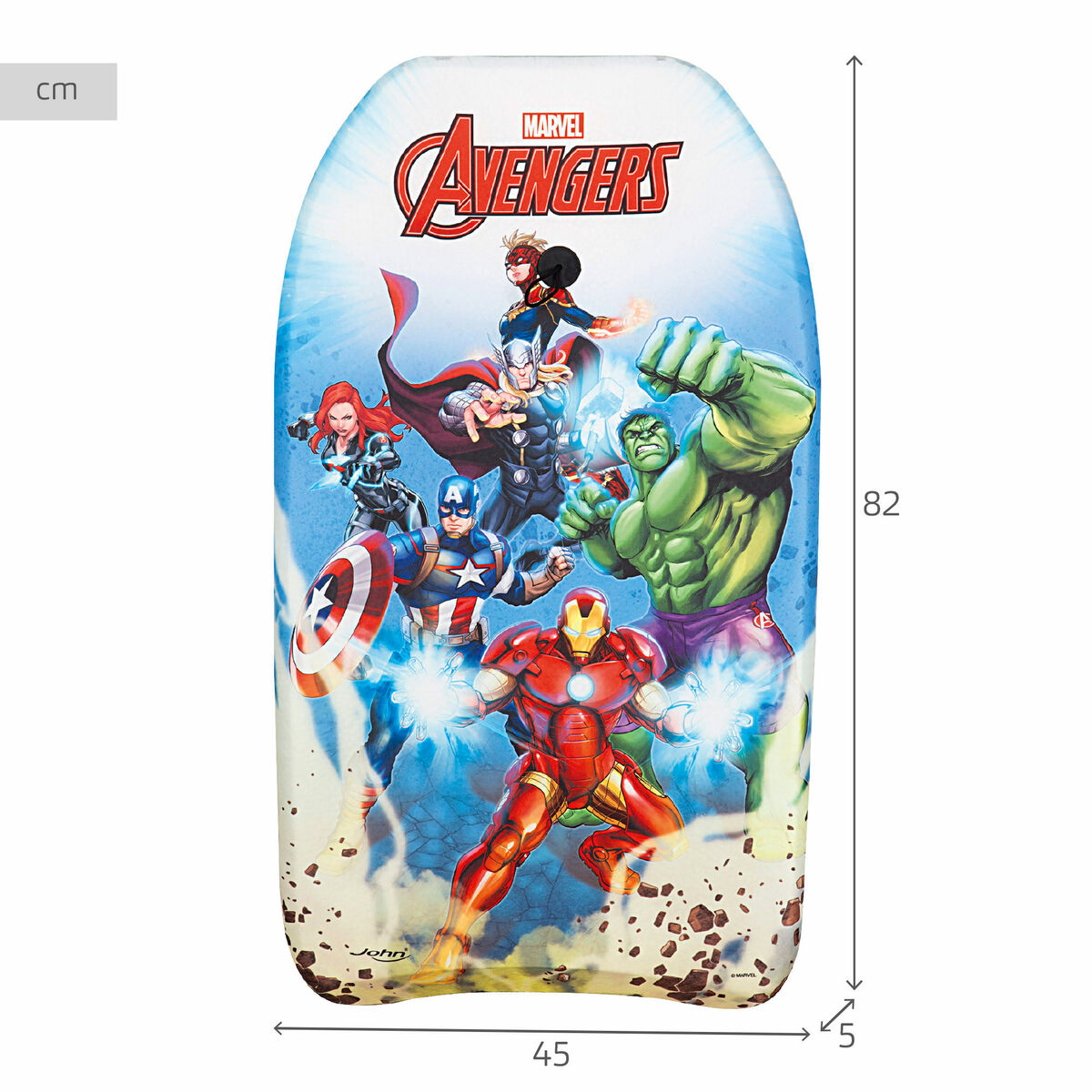 Bodyboard The Avengers 82 x 5 x 45 cm - 3