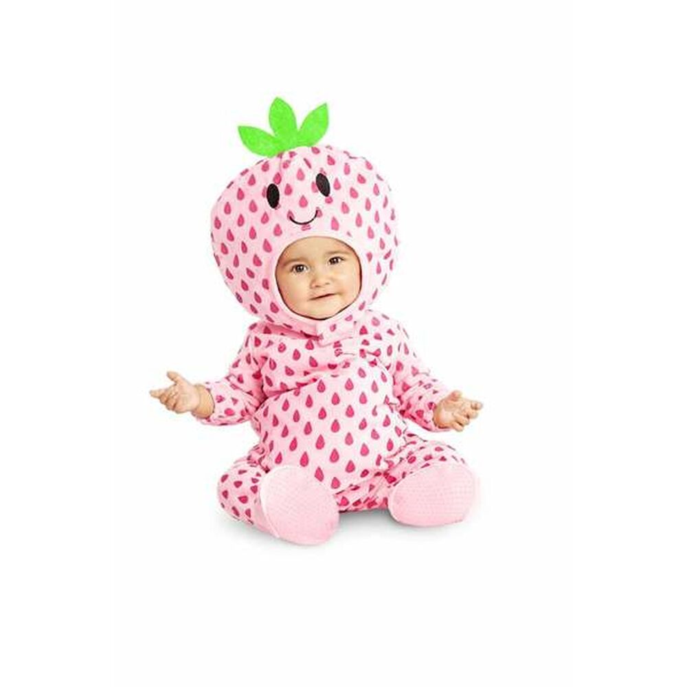 Maskeraddräkt bebis My Other Me Multicolour Jordgubbe S 0-6 månader