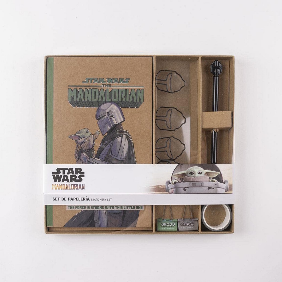 Brevpapper Set The Mandalorian 10 Delar Grön - 3