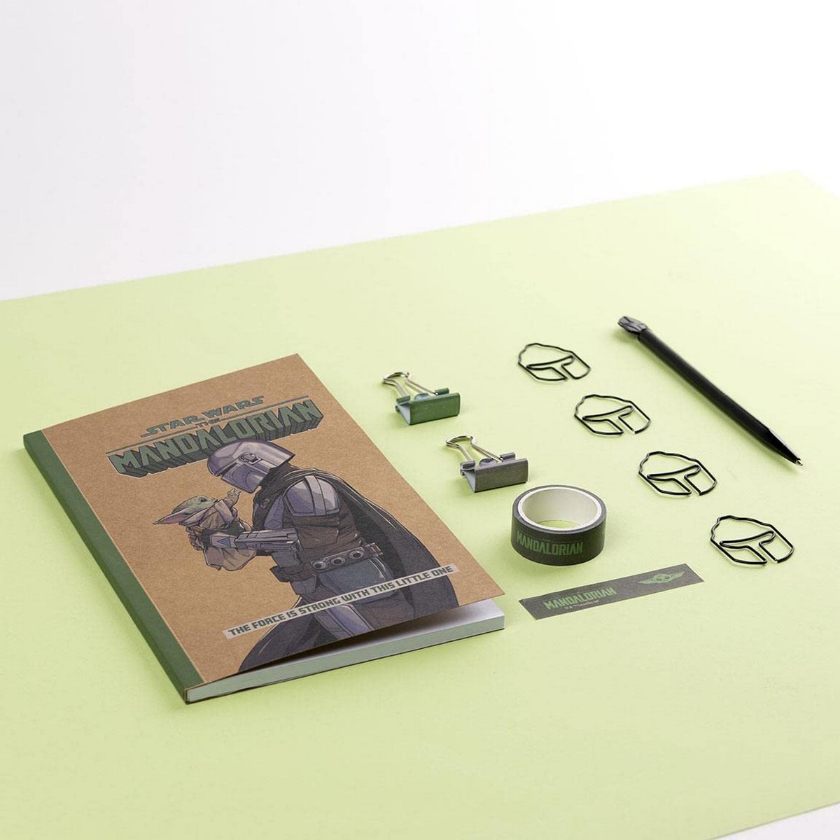 Brevpapper Set The Mandalorian 10 Delar Grön - 6