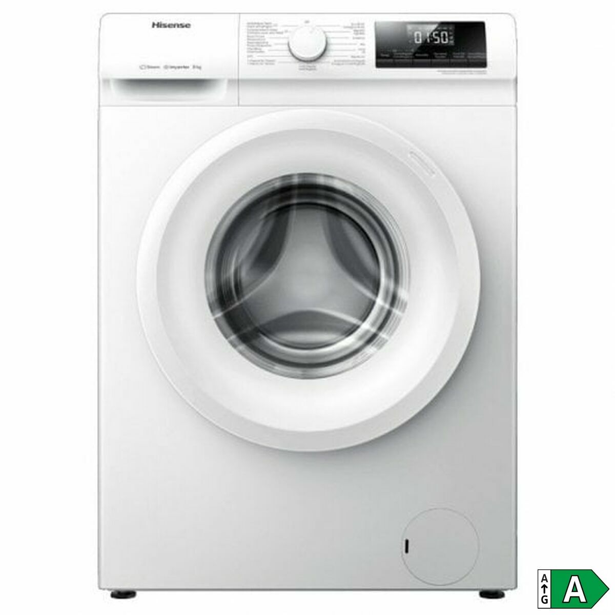 Tvättmaskin Hisense WFQP801419VM 1400 rpm 8 kg - 2