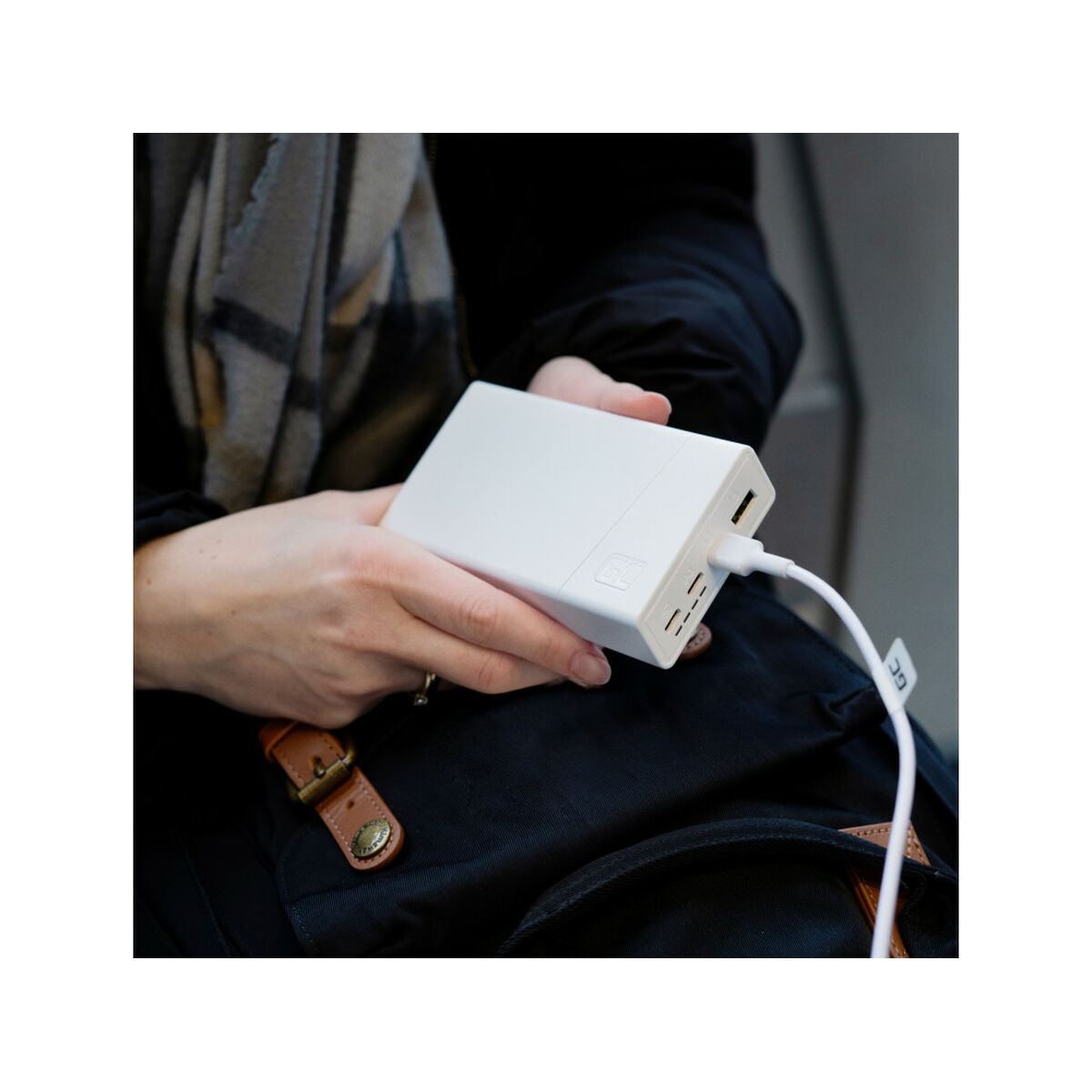 Powerbank Green Cell PBGC03SW Vit 20000 mAh - 4