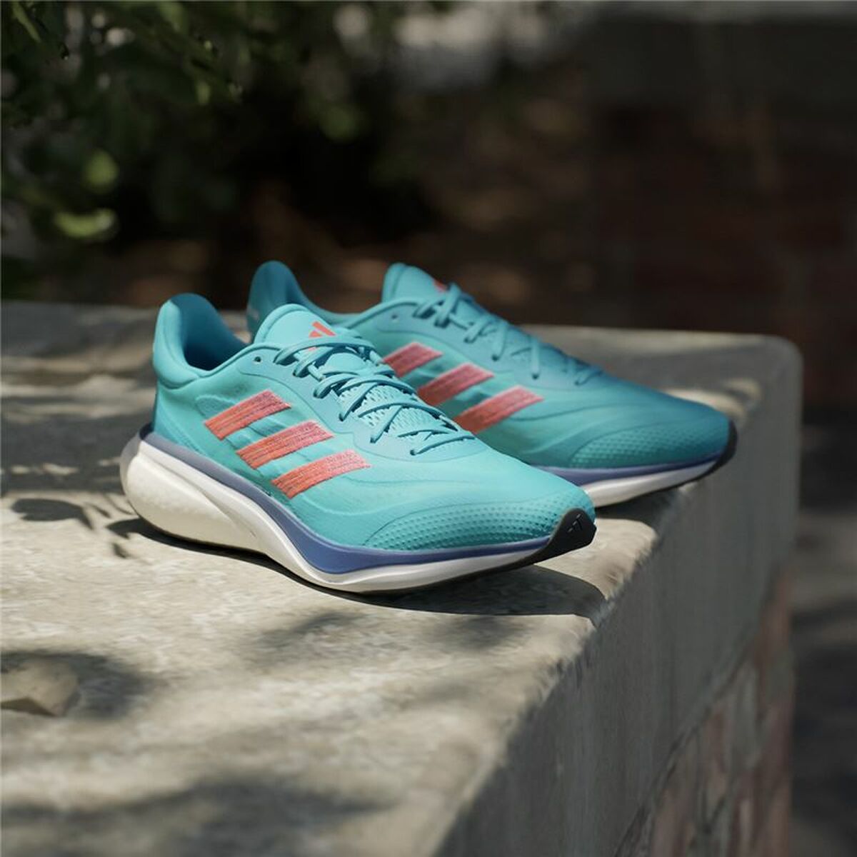 Löparskor, Vuxna Adidas Supernova 3 Turkos - 5