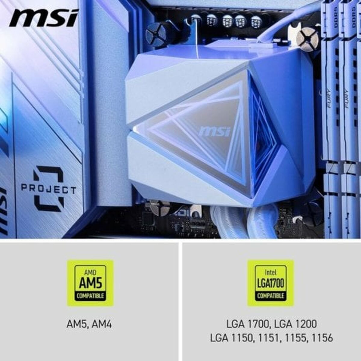 Flytande kylkit MSI - 6
