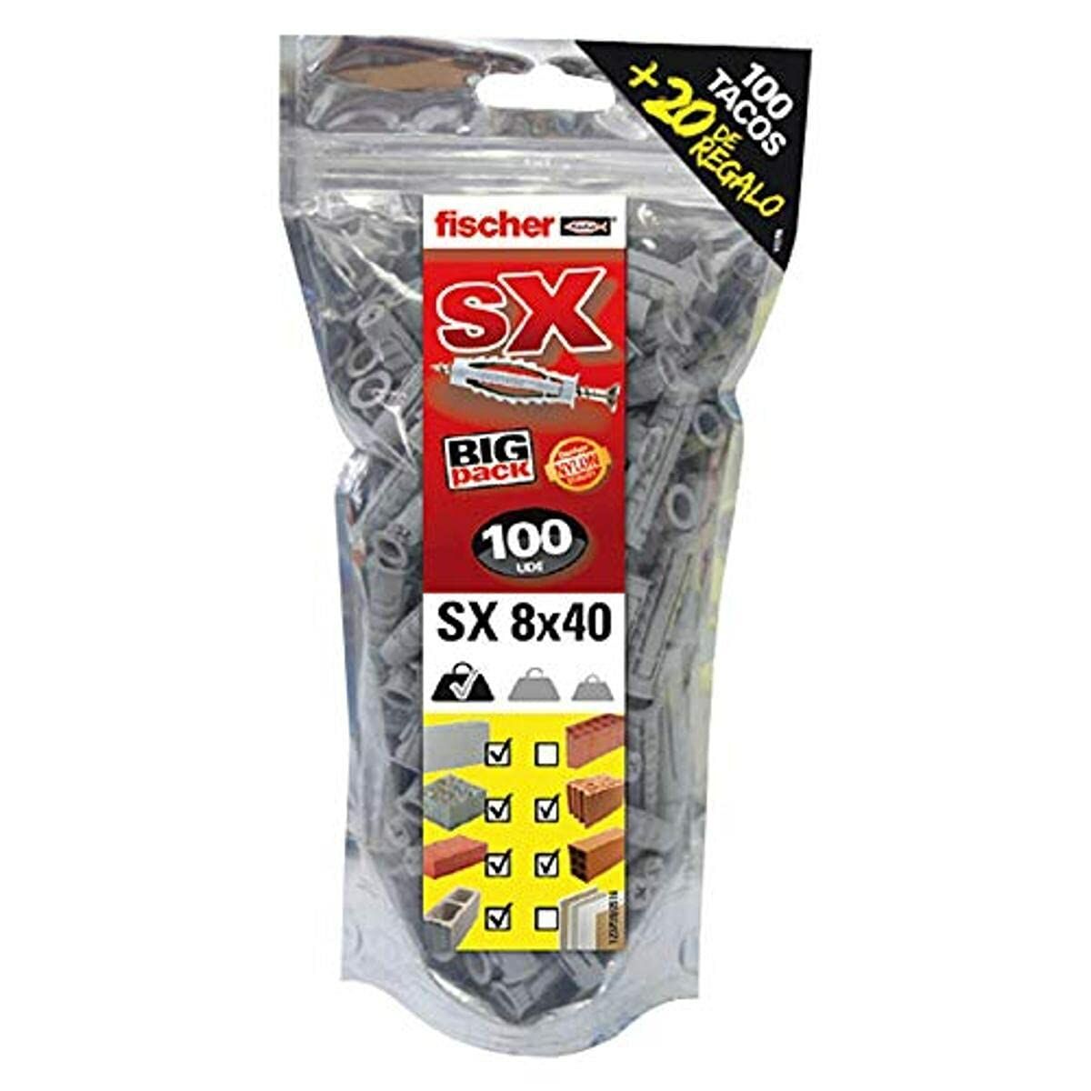 Dobbar Fischer SX 519333 8 x 40 mm (120 antal) - 2