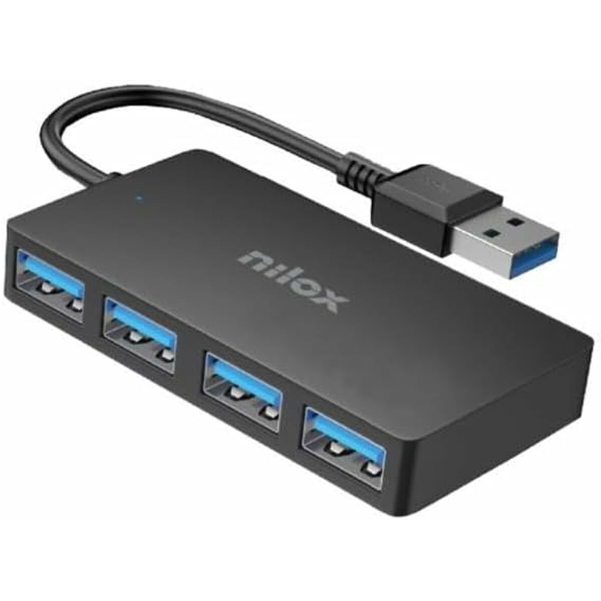 USB-HUB Nilox NXHUB403 Svart