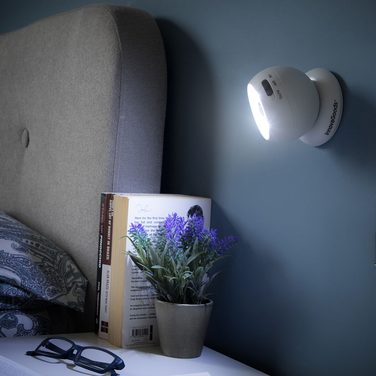 LED-lampa med rörelsesensor Maglum InnovaGoods - 5