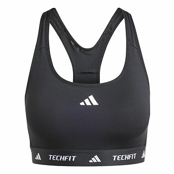 Sport-BH Adidas Techfit Medium Svart XS