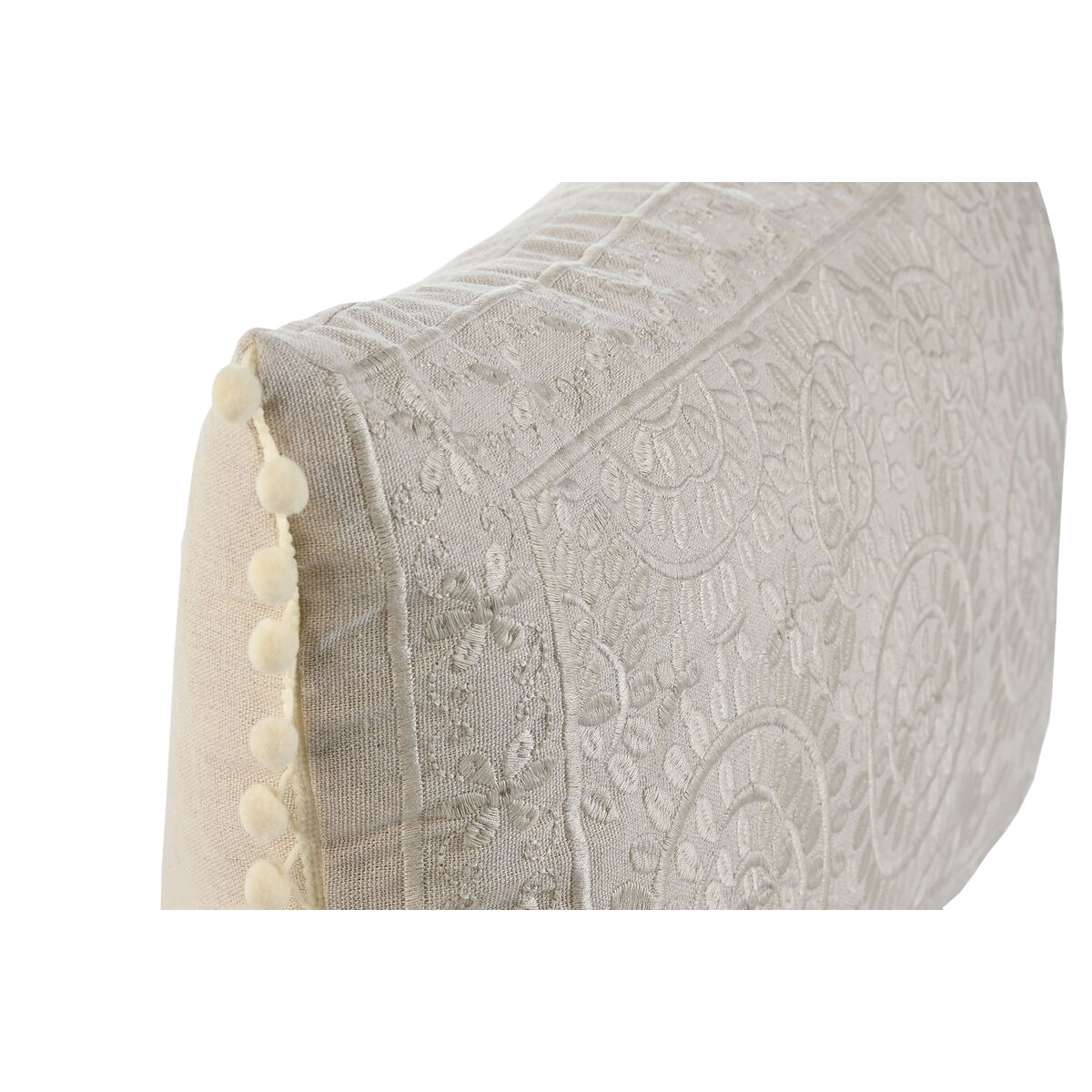 Kudde Home ESPRIT Beige Romantisk 60 x 40 cm - 2