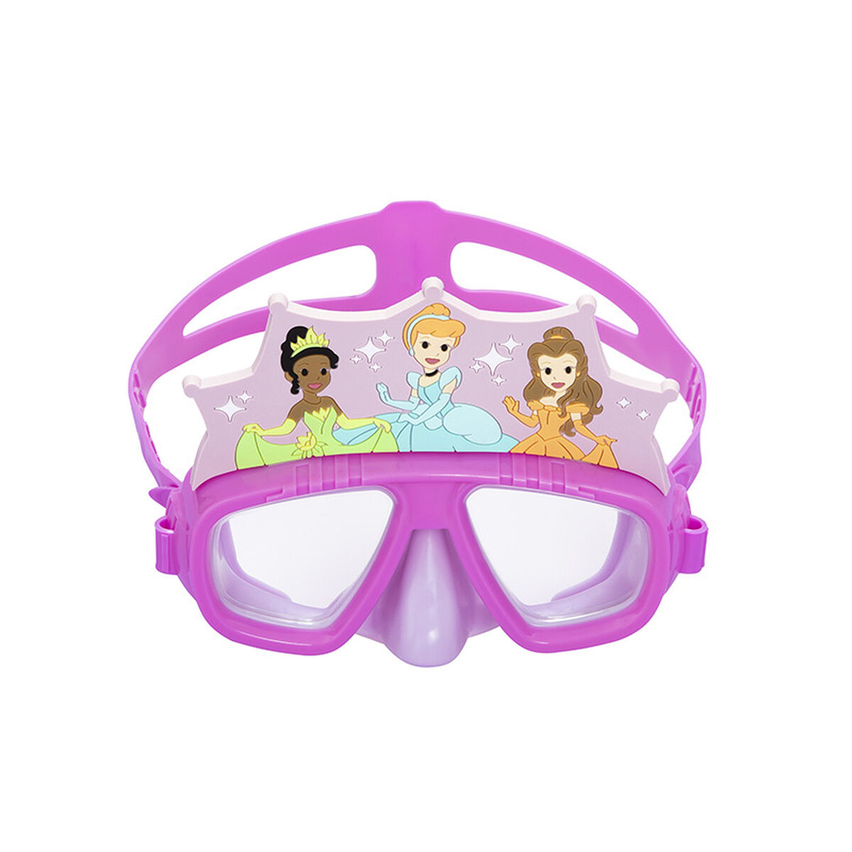 Bestway Barnmask med silikonband Prinsessor +3 år Pool och Strand 09116 - 5
