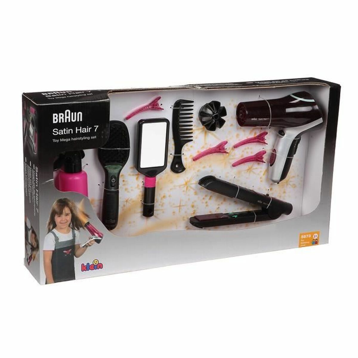 Dodatki Klein set Braun Satin Hair 7 - 2
