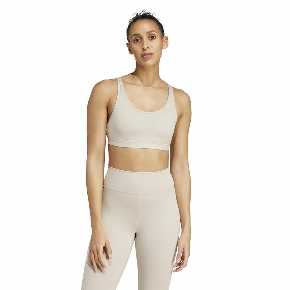 Sport-BH Adidas All Me Essentials Medium Beige - 3