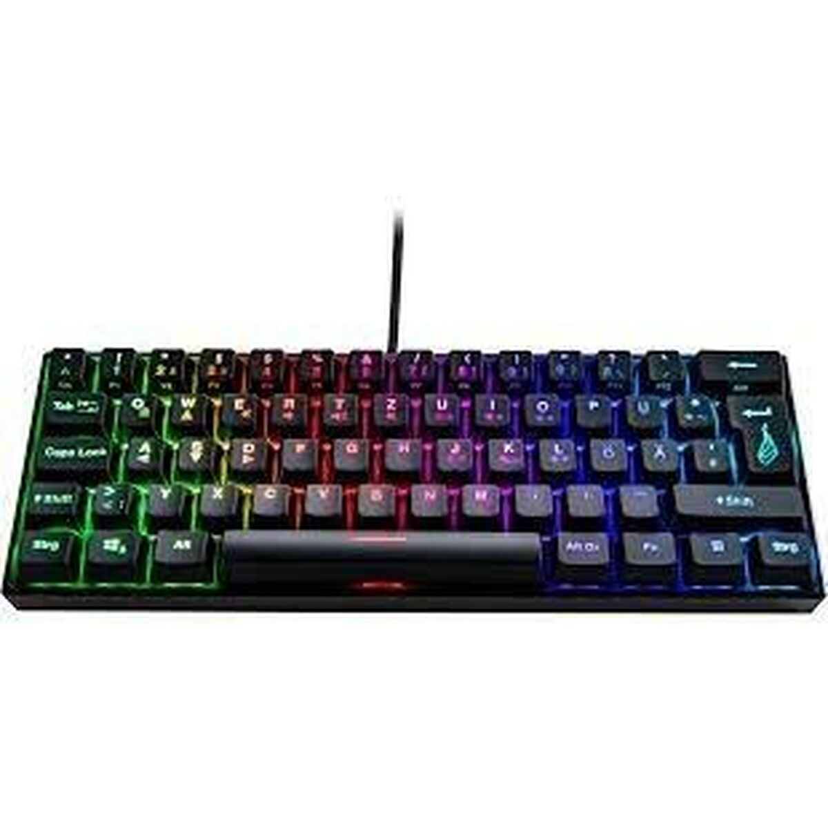 Tangentbord Verbatim KP-X1 Svart Qwerty Spanska - 2