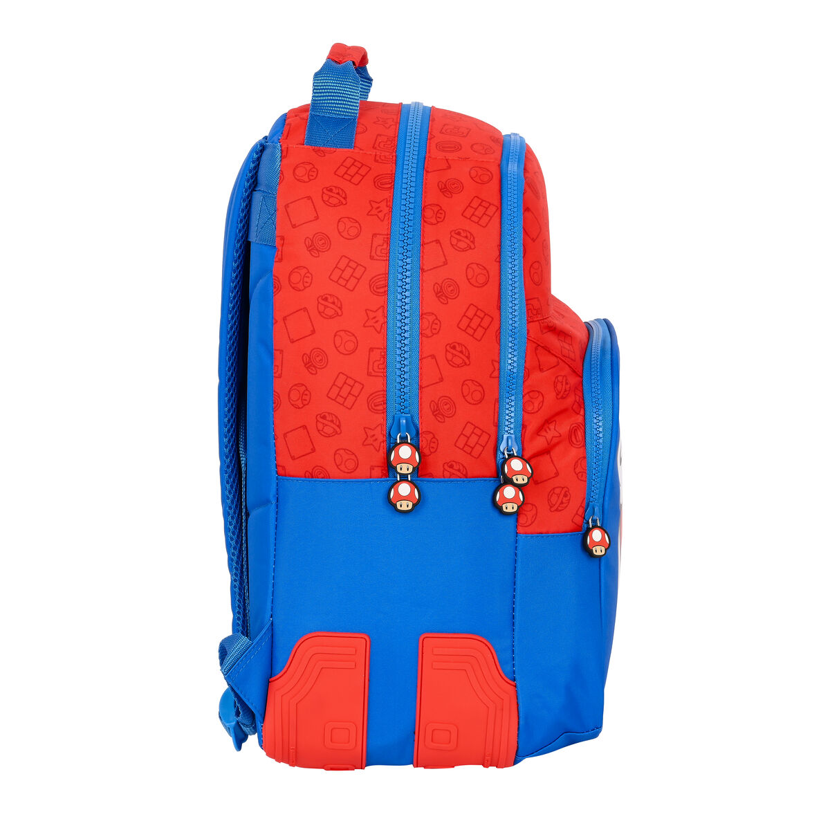 Skolryggsäck Super Mario Blå Röd 32 x 42 x 15 cm - 6