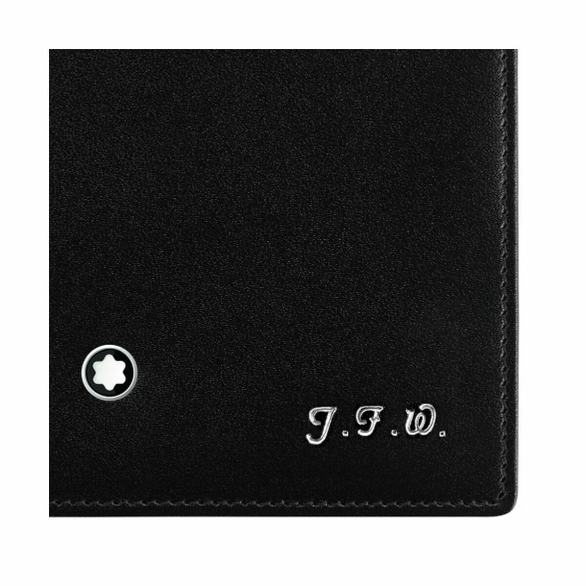 Herrplånbok Montblanc 14548 Brun Svart - 5
