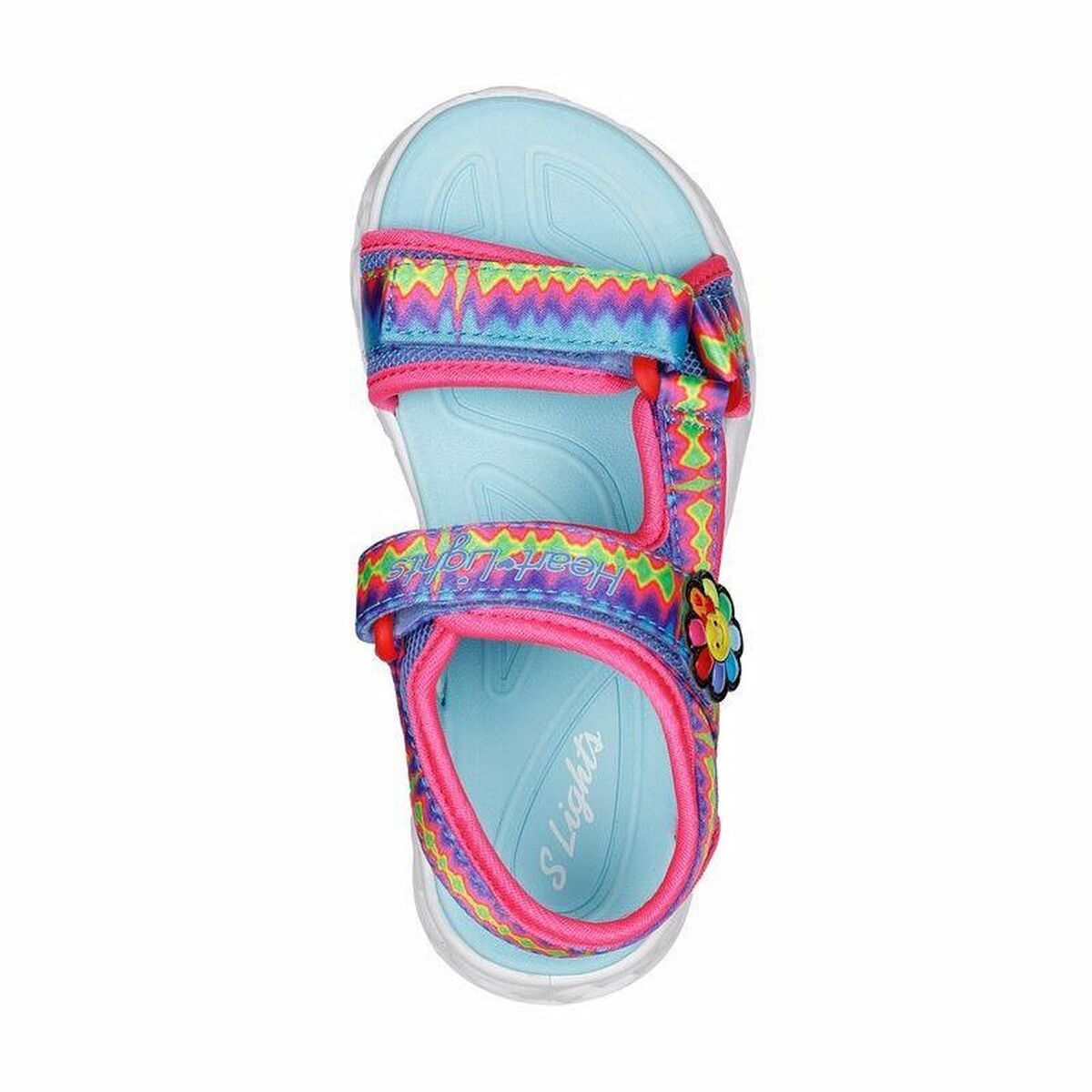 Sandaler till barn Skechers Heart Lights Rosa - 6