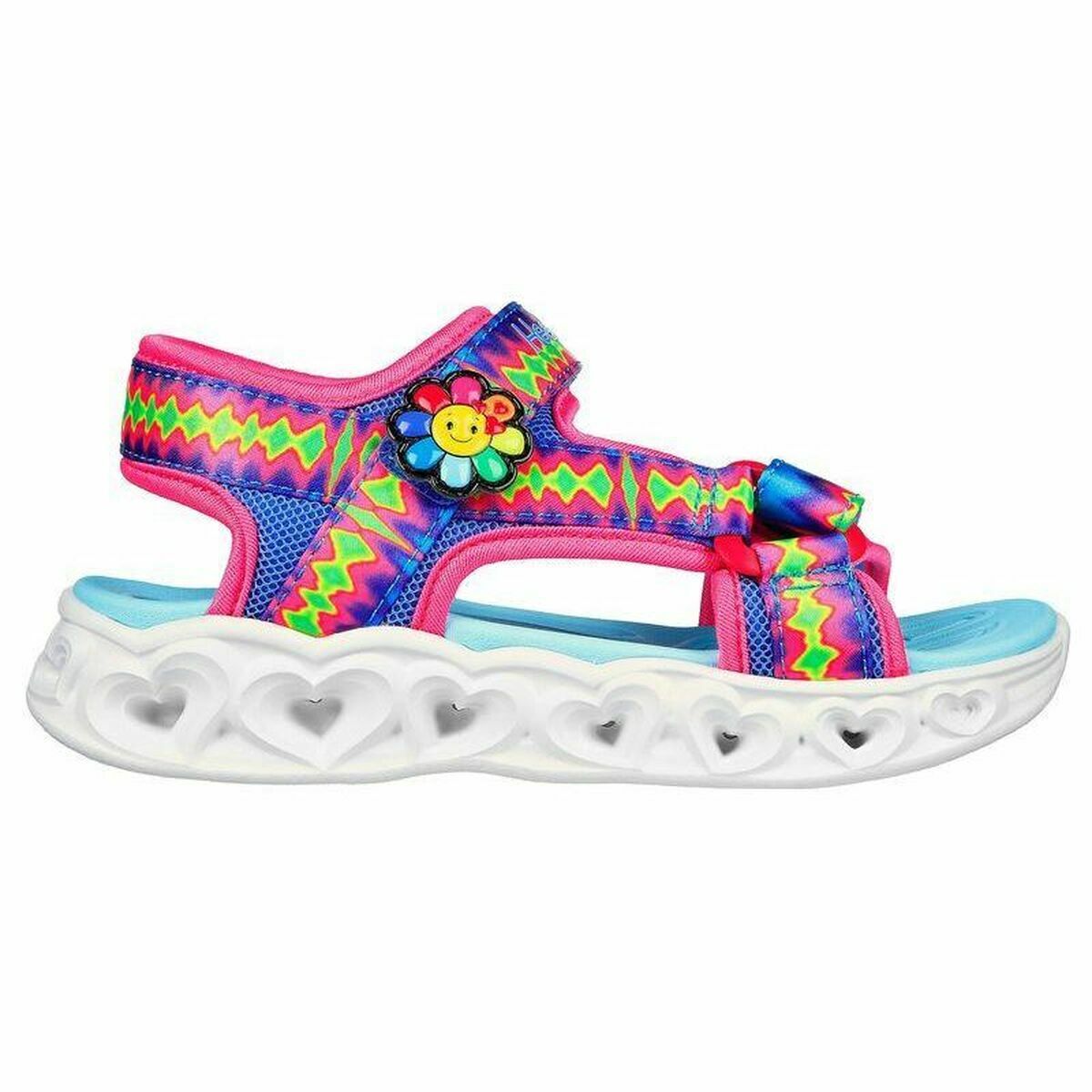 Sandaler till barn Skechers Heart Lights Rosa - 11